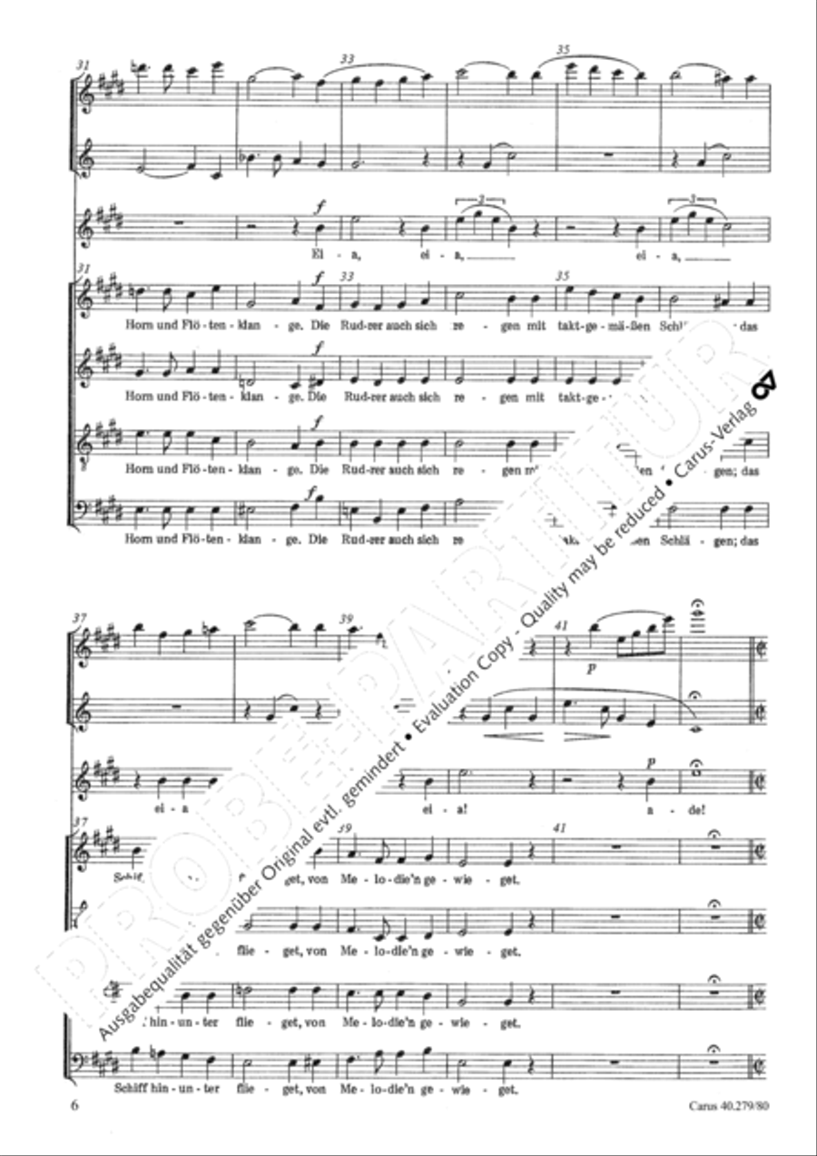 Das Schifflein 4-Part scores gallery preview page 7