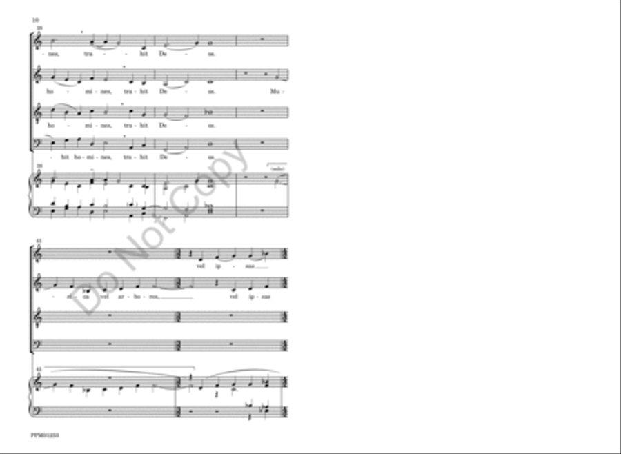Musica Dei Donum Optimi 4-Part scores gallery preview page 13