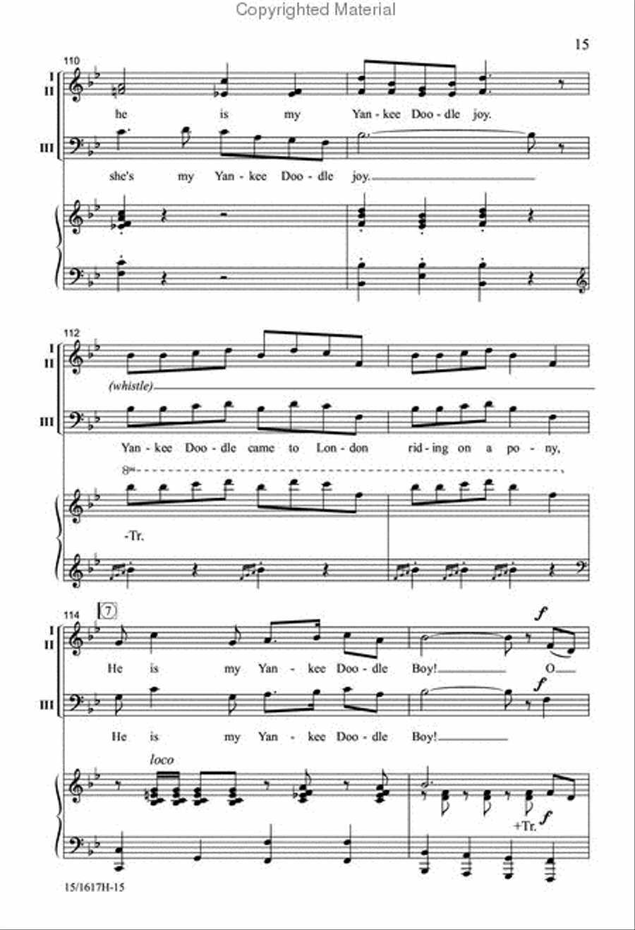 A Patriotic Salute 3-Part scores gallery preview page 14