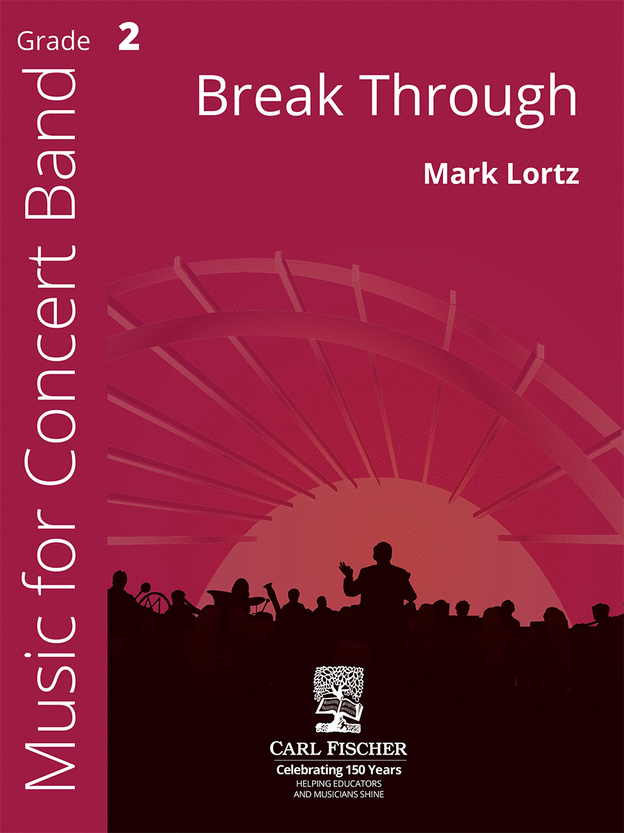 Break Through Concert Band scores gallery preview page 1