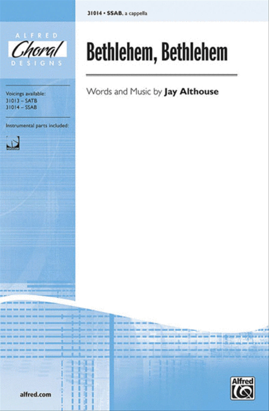 Bethlehem, Bethlehem Bethlehem, Bethlehem 3-Part scores gallery preview page 1