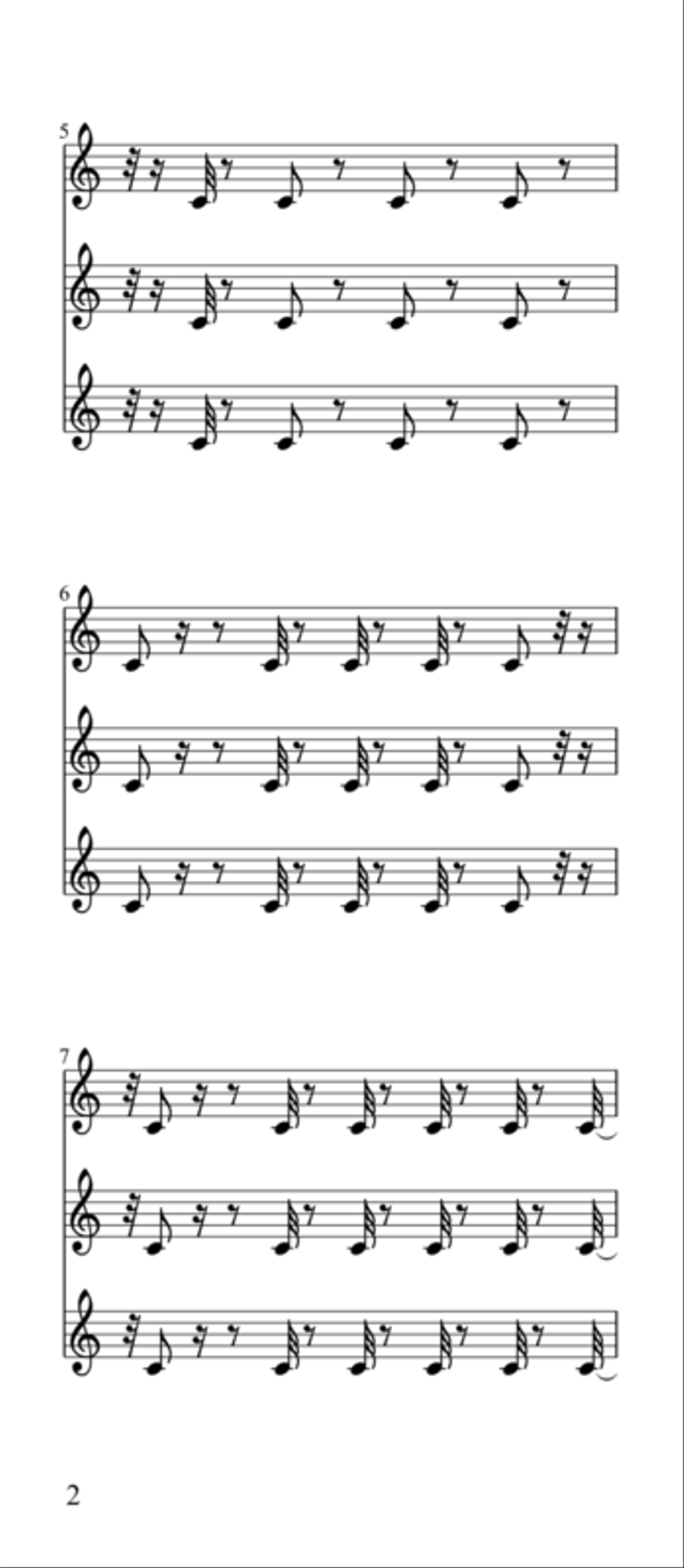 Morse Charang : 003134 Small Ensemble scores gallery preview page 6