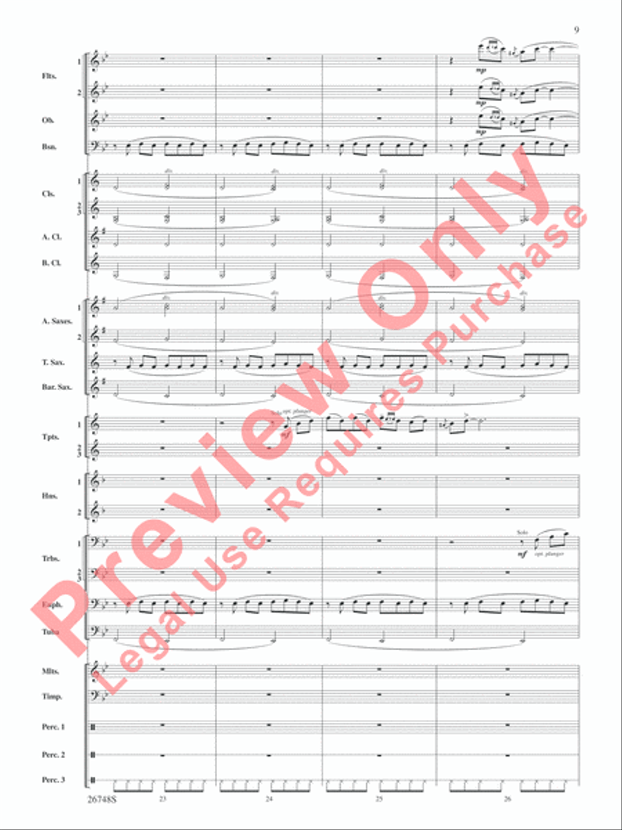 Cotton Ferry Expedition Cotton Ferry Expedition Concert Band scores gallery preview page 10