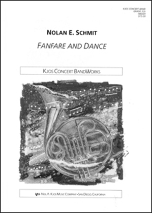 Book cover for Fanfare and Dance - Score