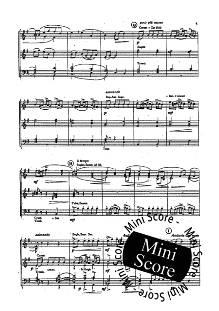 Indian Summer Concert Band scores gallery preview page 7