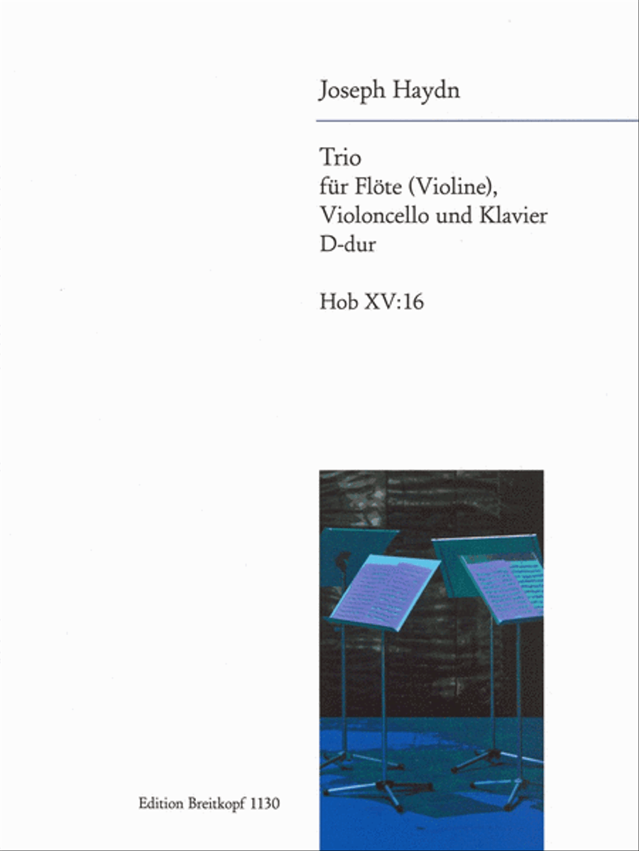 Piano Trio in D major Hob XV:16 Piano Trio scores gallery preview page 1