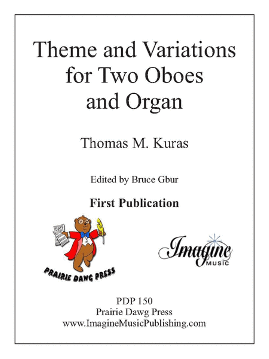 Theme and Variations Oboe scores gallery preview page 1