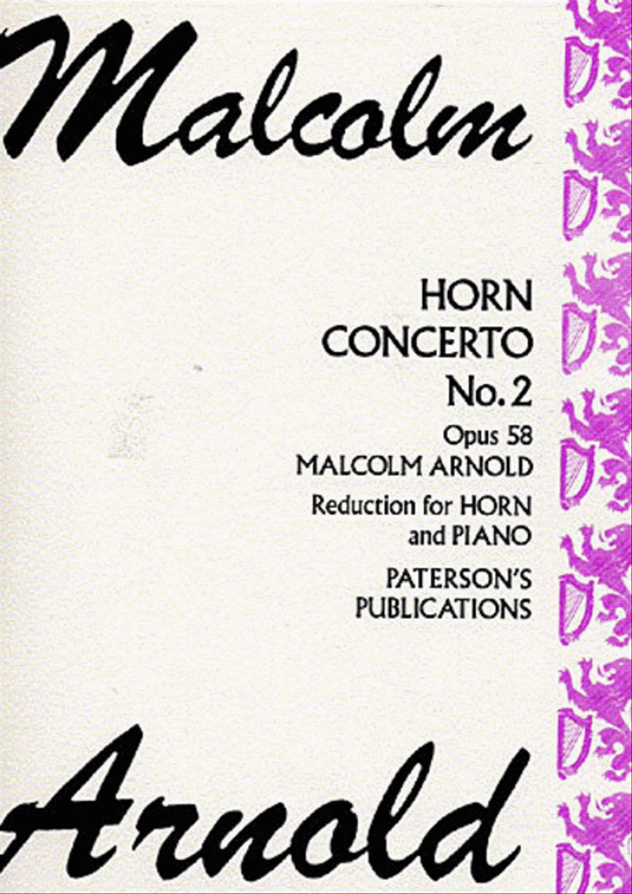 Book cover for Horn Concerto No. 2, Op. 58