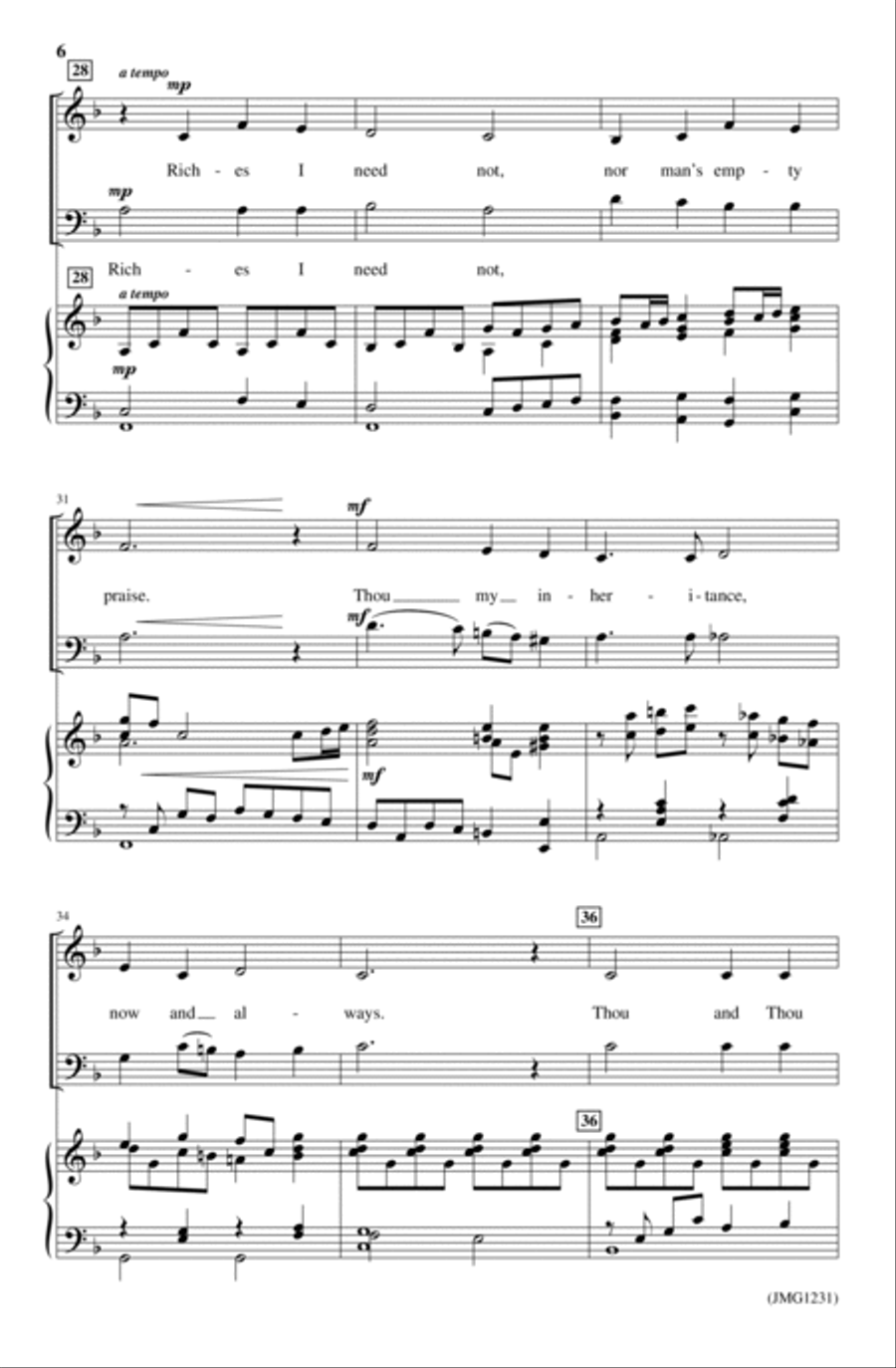 My Vision 4-Part scores gallery preview page 6