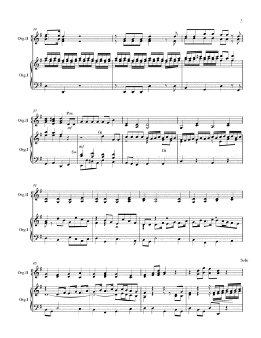 For Unto Us A Child Is Born – Organ Duet image number null