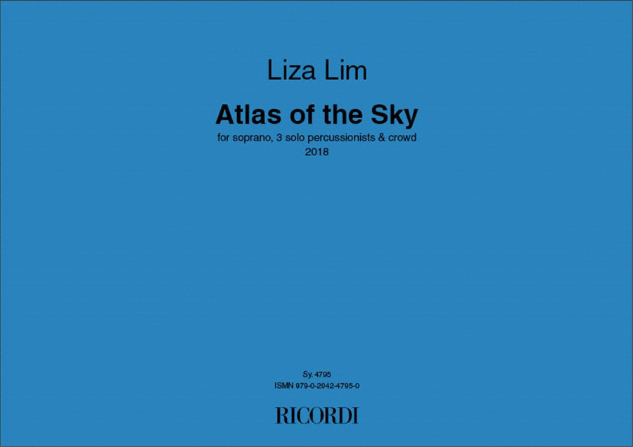 Atlas of the Sky Atlas of the Sky Soprano Voice scores gallery preview page 1