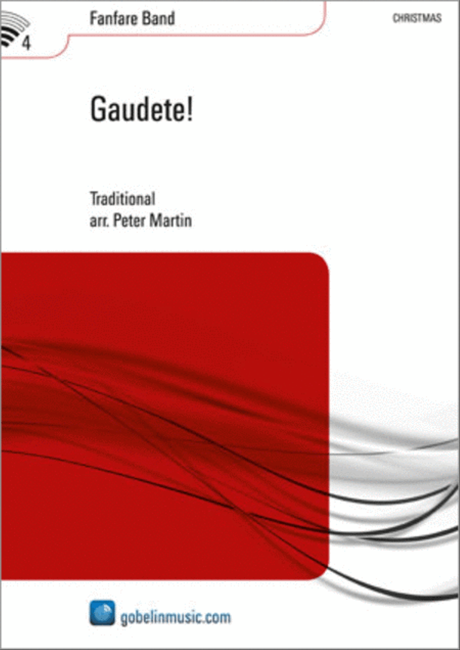 Gaudete! Gaudete! Fanfare Band scores gallery preview page 1