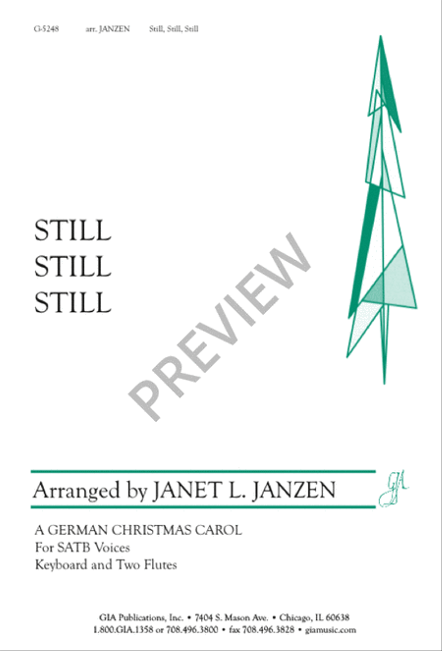 Still, Still, Still Still, Still, Still 4-Part scores gallery preview page 1