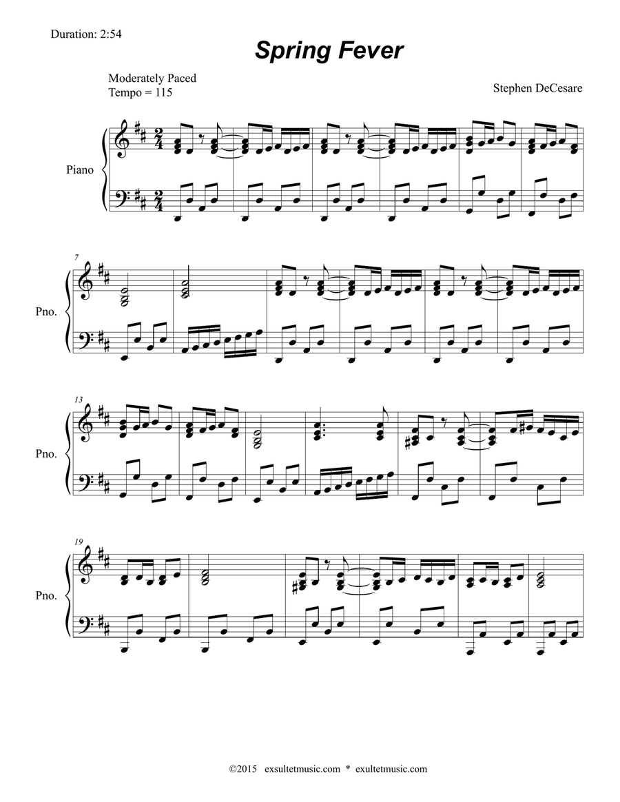 Spring Fever Piano Method scores gallery preview page 2