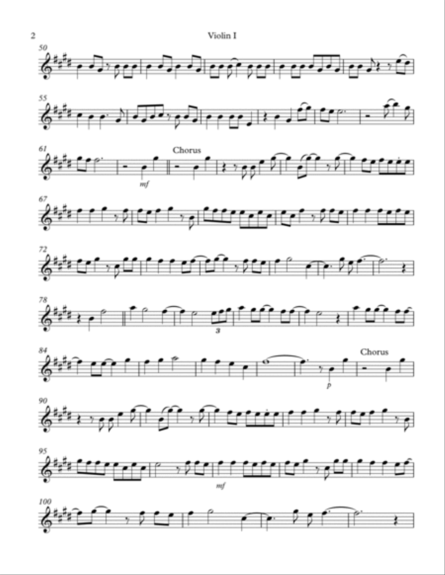 My Wish My Wish String Quartet scores gallery preview page 3