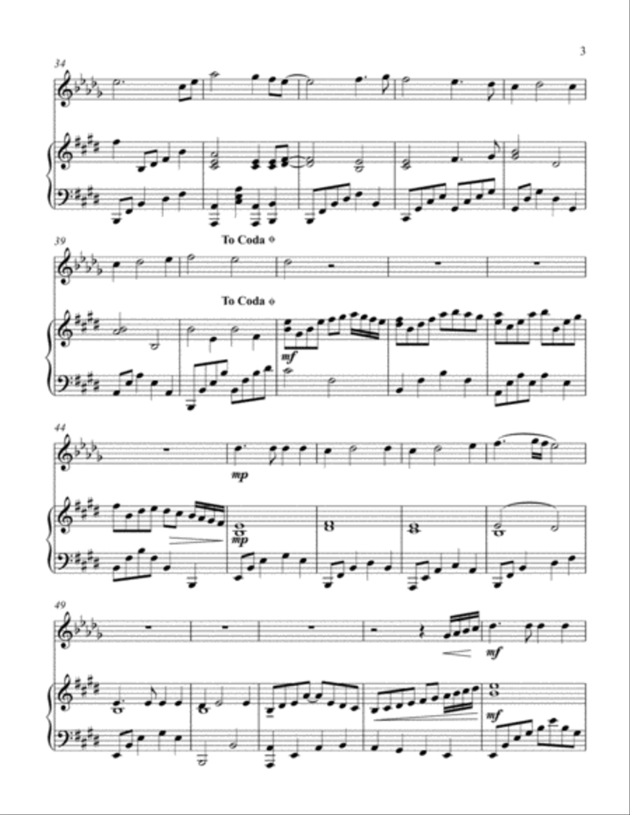 My Heart Will Go On (Love Theme from Titanic) Alto Saxophone scores gallery preview page 4