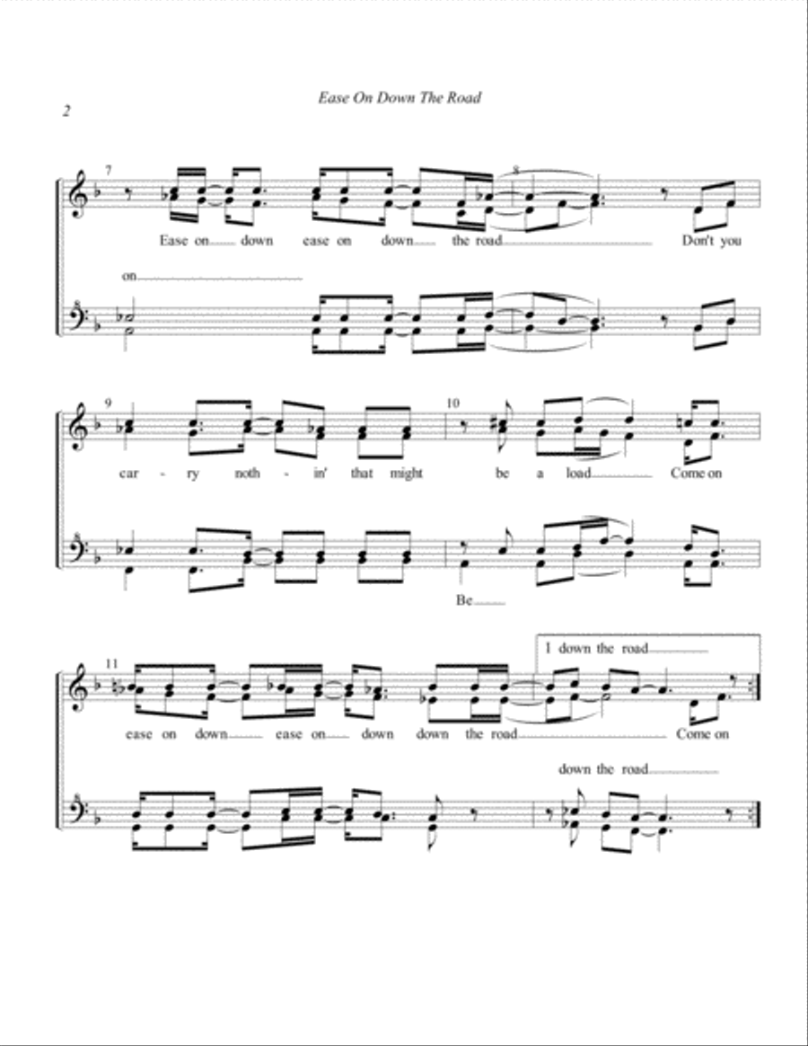 Ease On Down The Road Ease On Down The Road SSAA scores gallery preview page 2