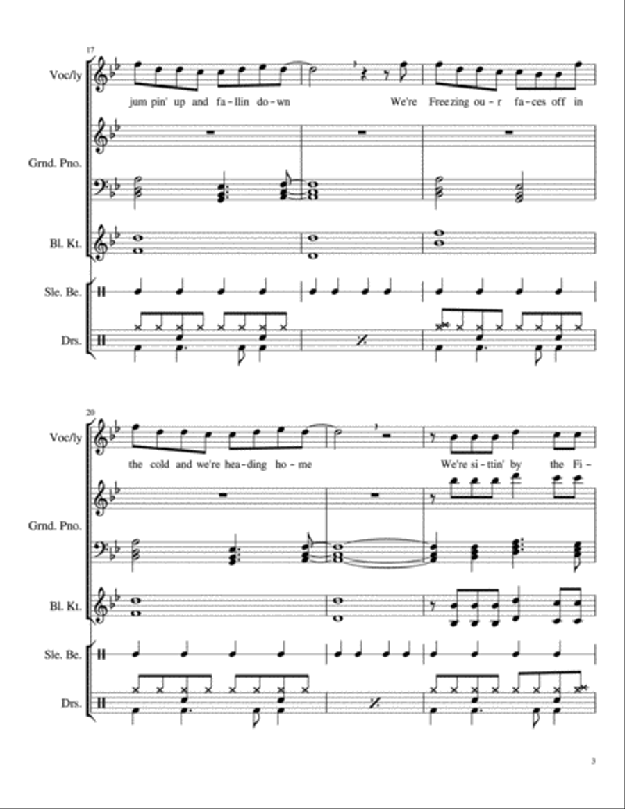 Sitting by the Fireplace Sitting by the Fireplace Small Ensemble scores gallery preview page 3
