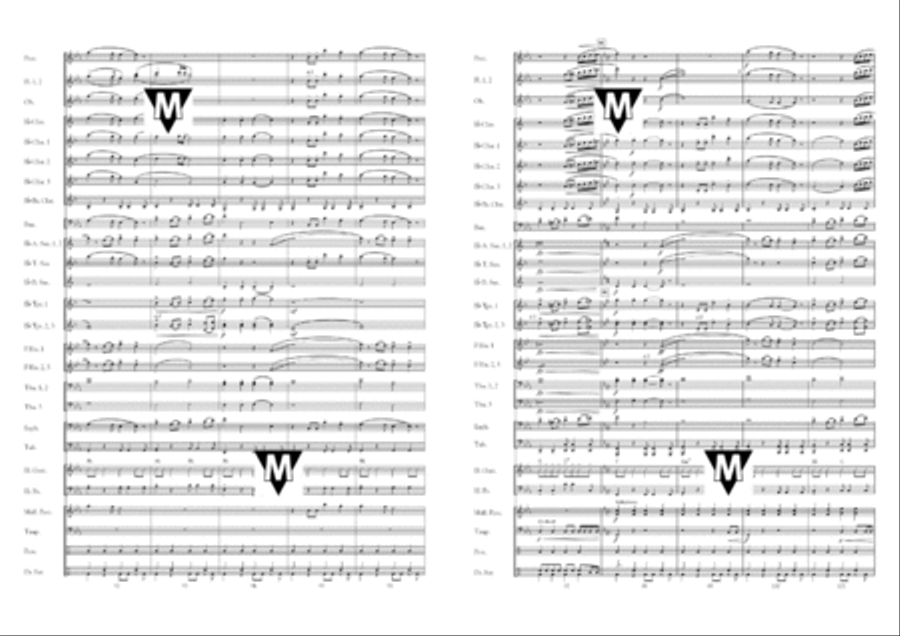 Uptown Girl Concert Band scores gallery preview page 11