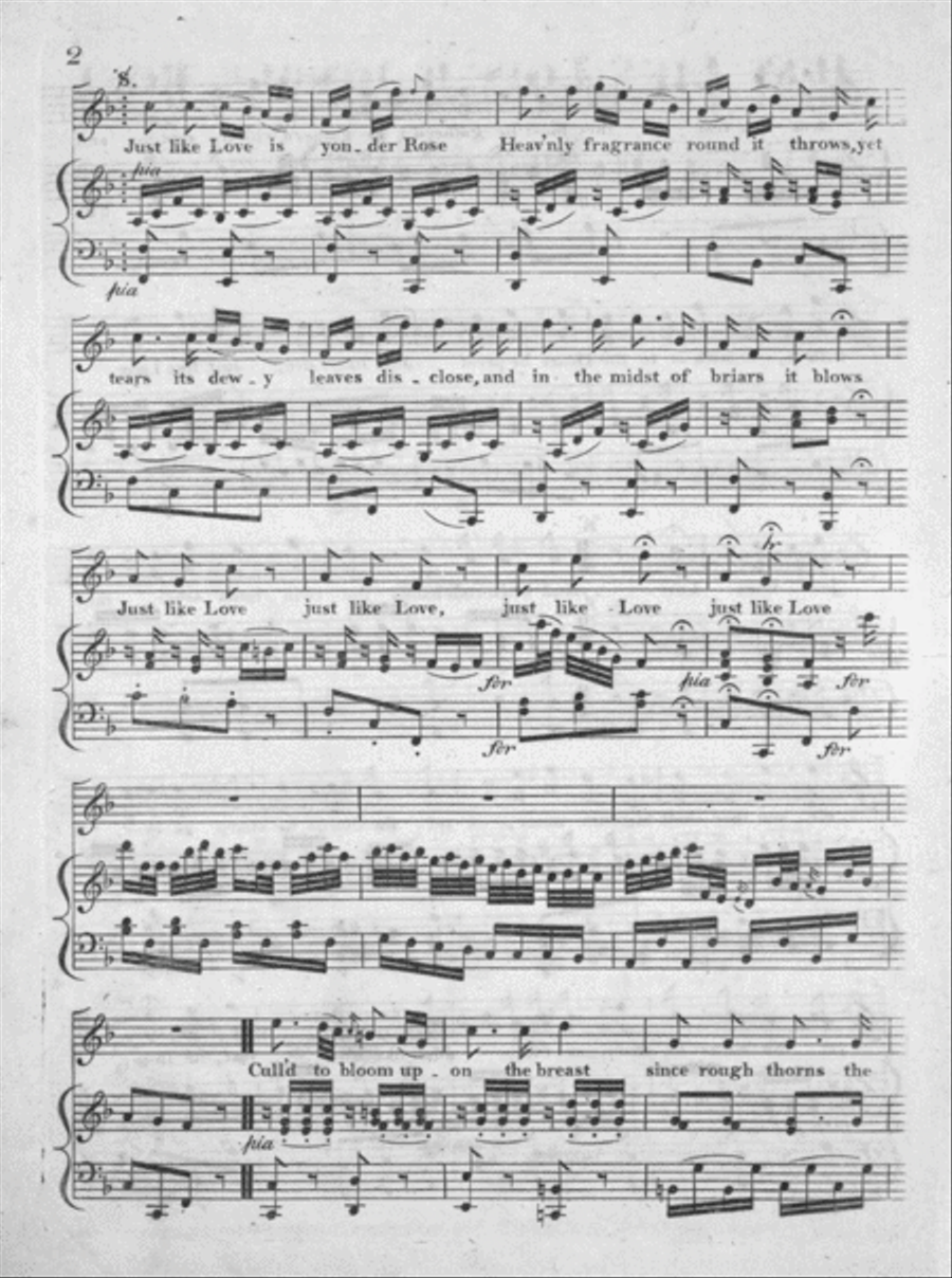 Just Like Love is Yonder Rose. The Favorite Rondo Voice scores gallery preview page 2