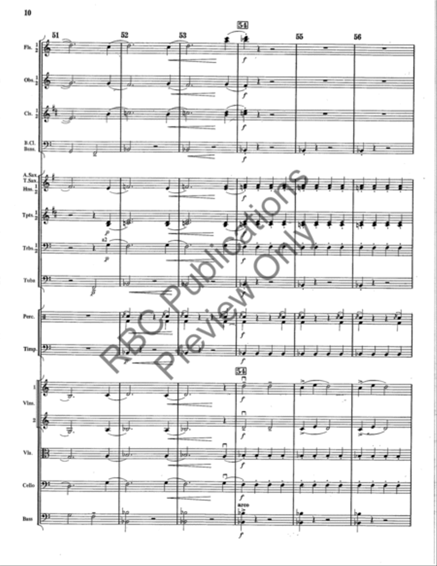 Peasant Suite Full Orchestra scores gallery preview page 11