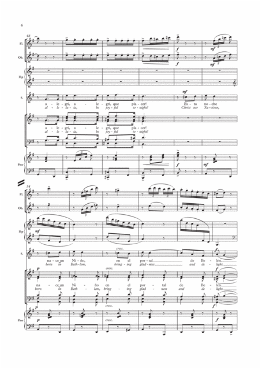Esta noche 4-Part scores gallery preview page 5