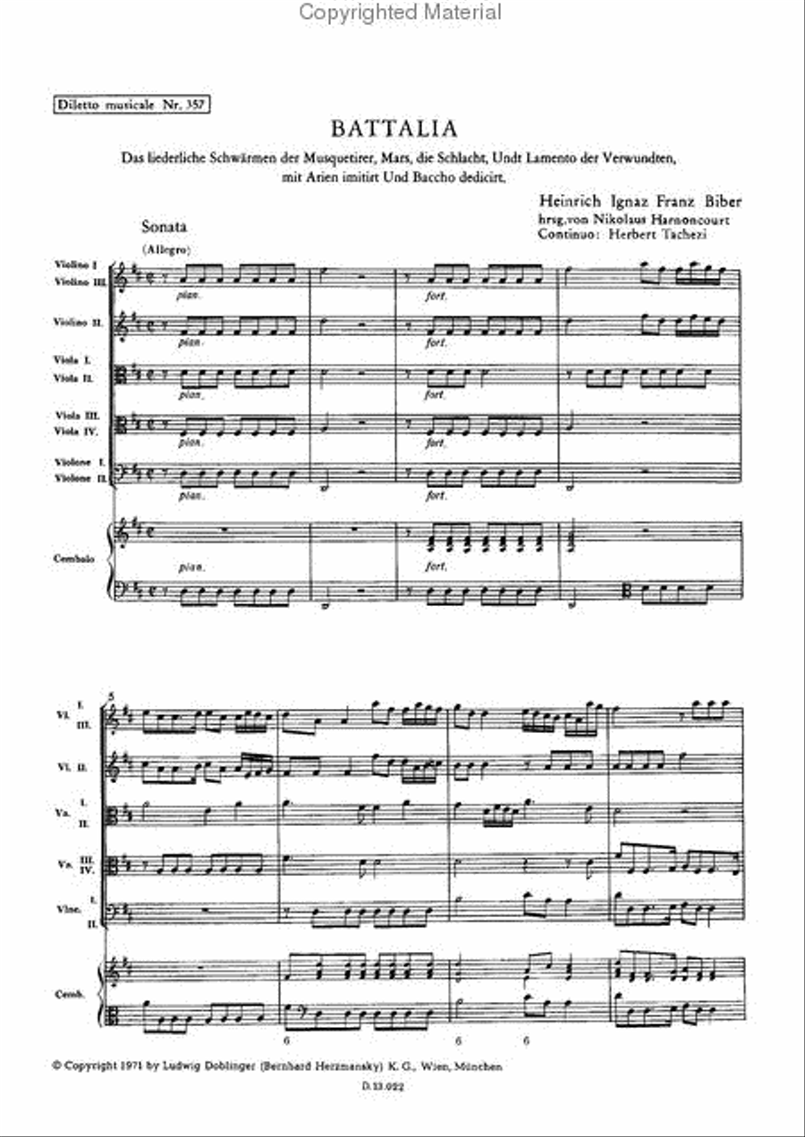 Battalia Basso Continuo scores gallery preview page 2