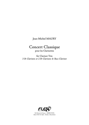 Book cover for Concert Classique