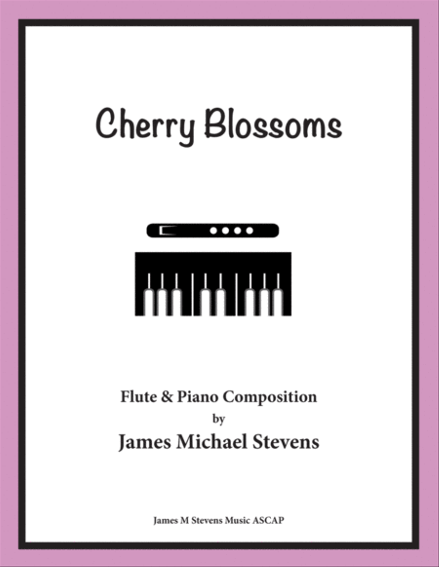 Cherry Blossoms - Flute & Piano Flute Solo scores gallery preview page 1