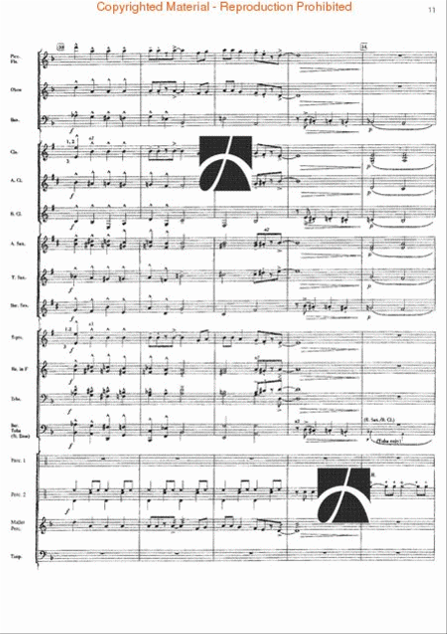 Jericho Jericho Concert Band scores gallery preview page 8