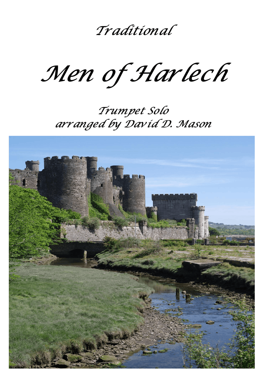 Men of Harlech (Trumpet) Men of Harlech (Trumpet) B-Flat Trumpet scores gallery preview page 1