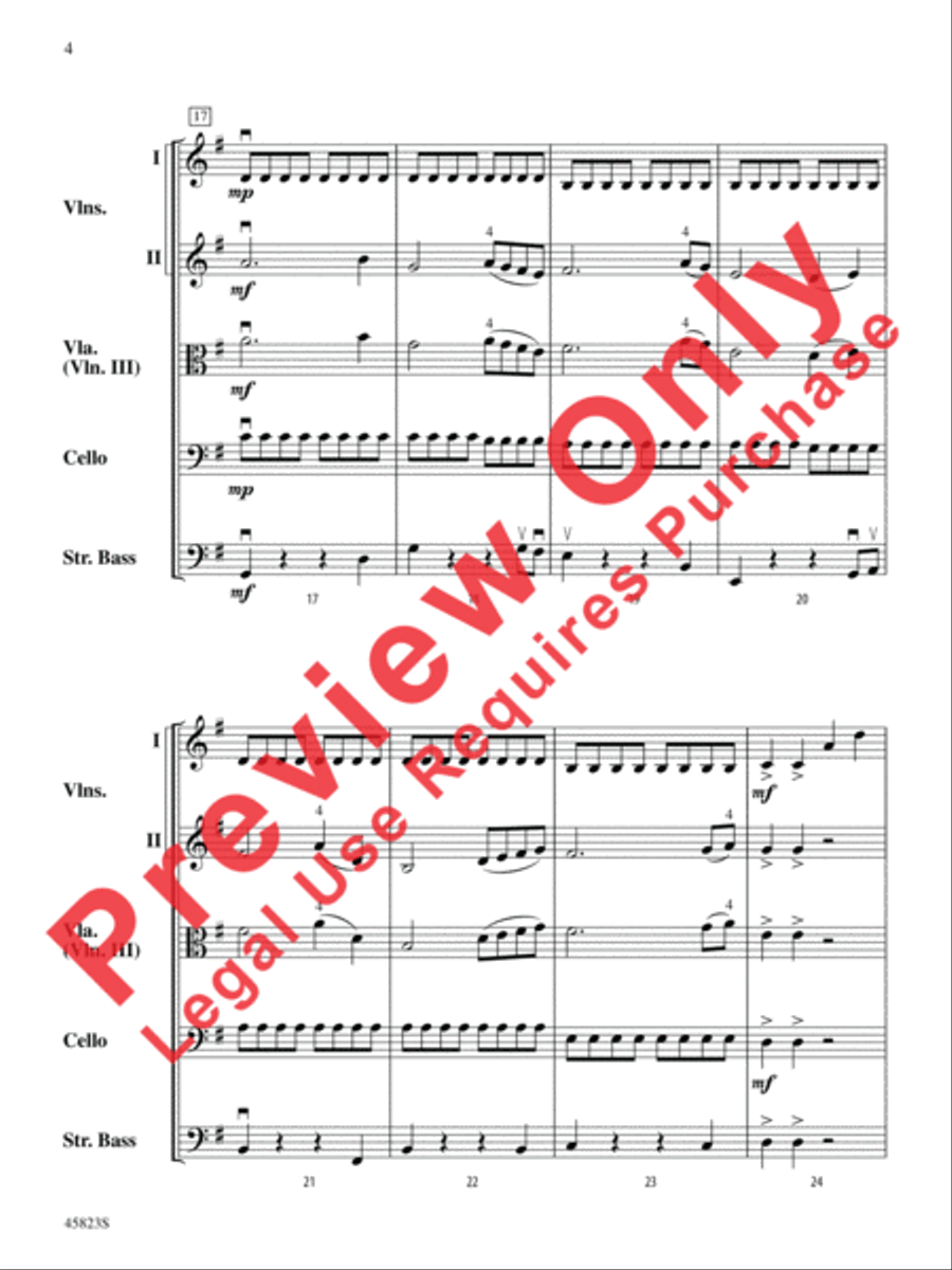 Dayspring Dayspring String Orchestra scores gallery preview page 4