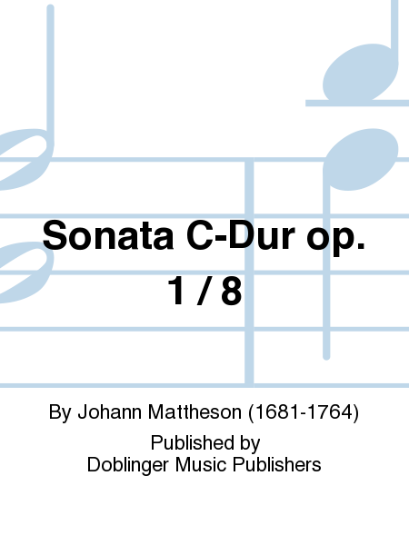 Sonata C-Dur op. 1 / 8
