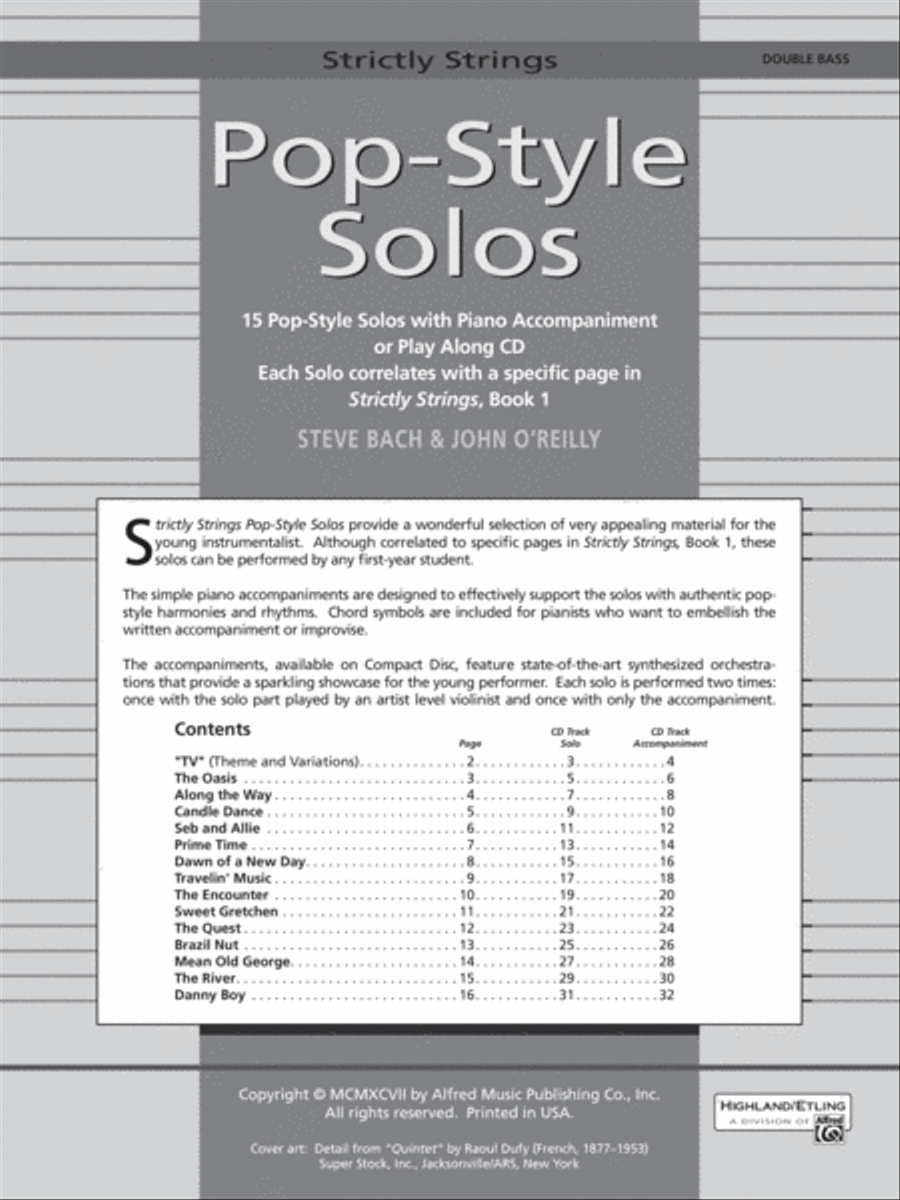Strictly Strings Pop-Style Solos Chamber Orchestra scores gallery preview page 2