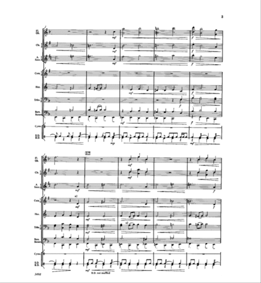 Eastern Seaboard Eastern Seaboard Concert Band scores gallery preview page 3