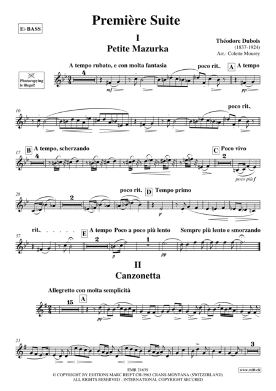 Premiere Suite Premiere Suite Piano Accompaniment scores gallery preview page 2