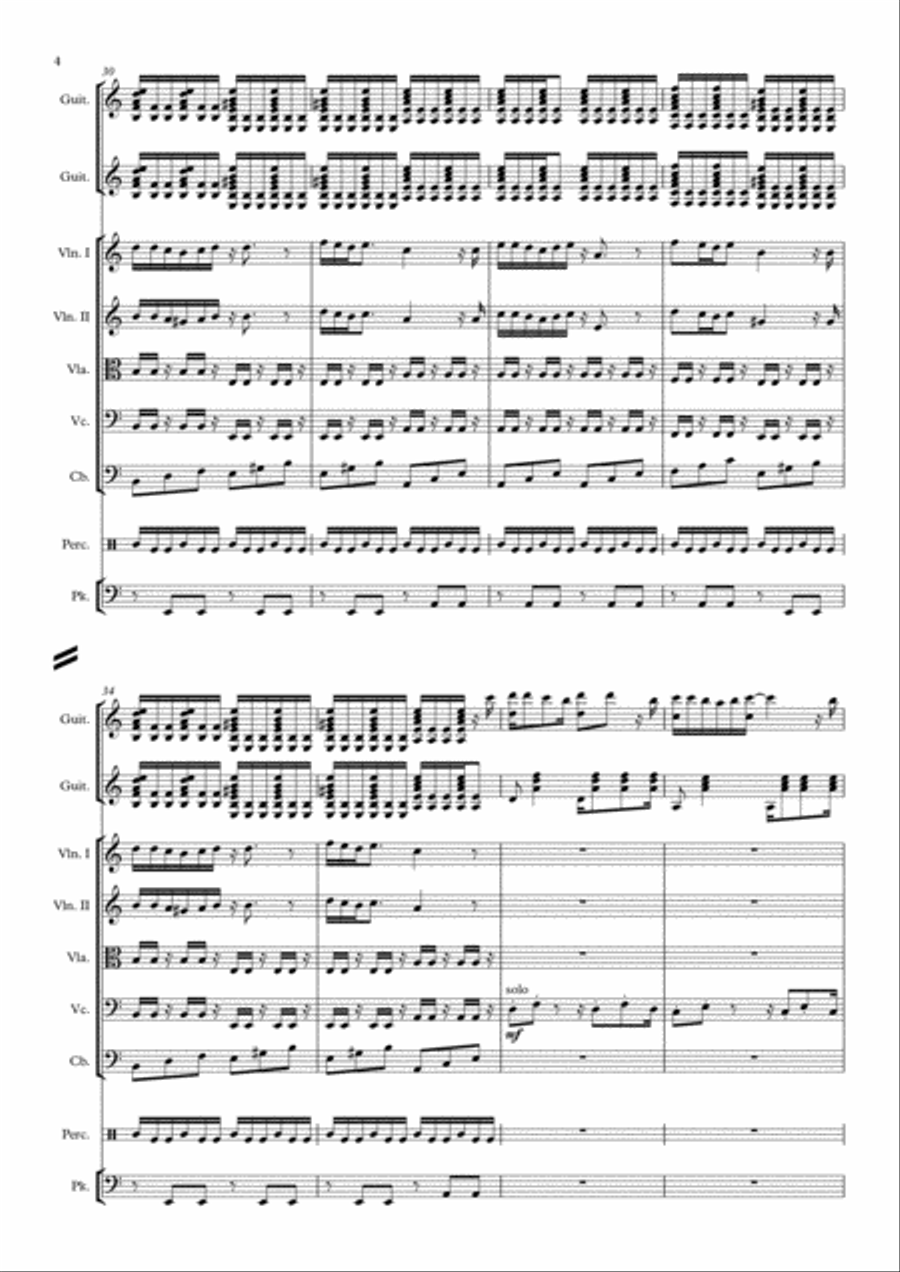 Concierto Mestizo Small Ensemble scores gallery preview page 4