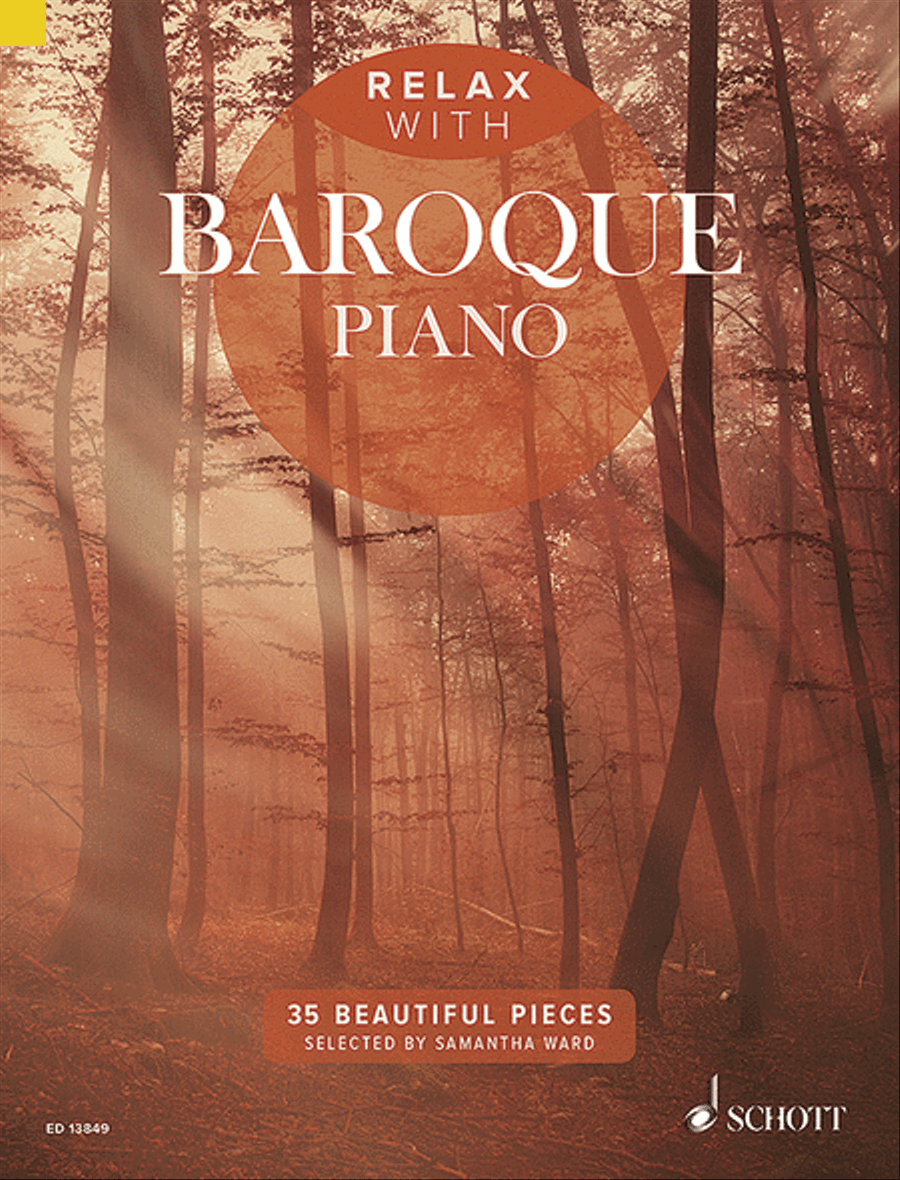 Relax with Baroque Piano Piano Solo scores gallery preview page 1