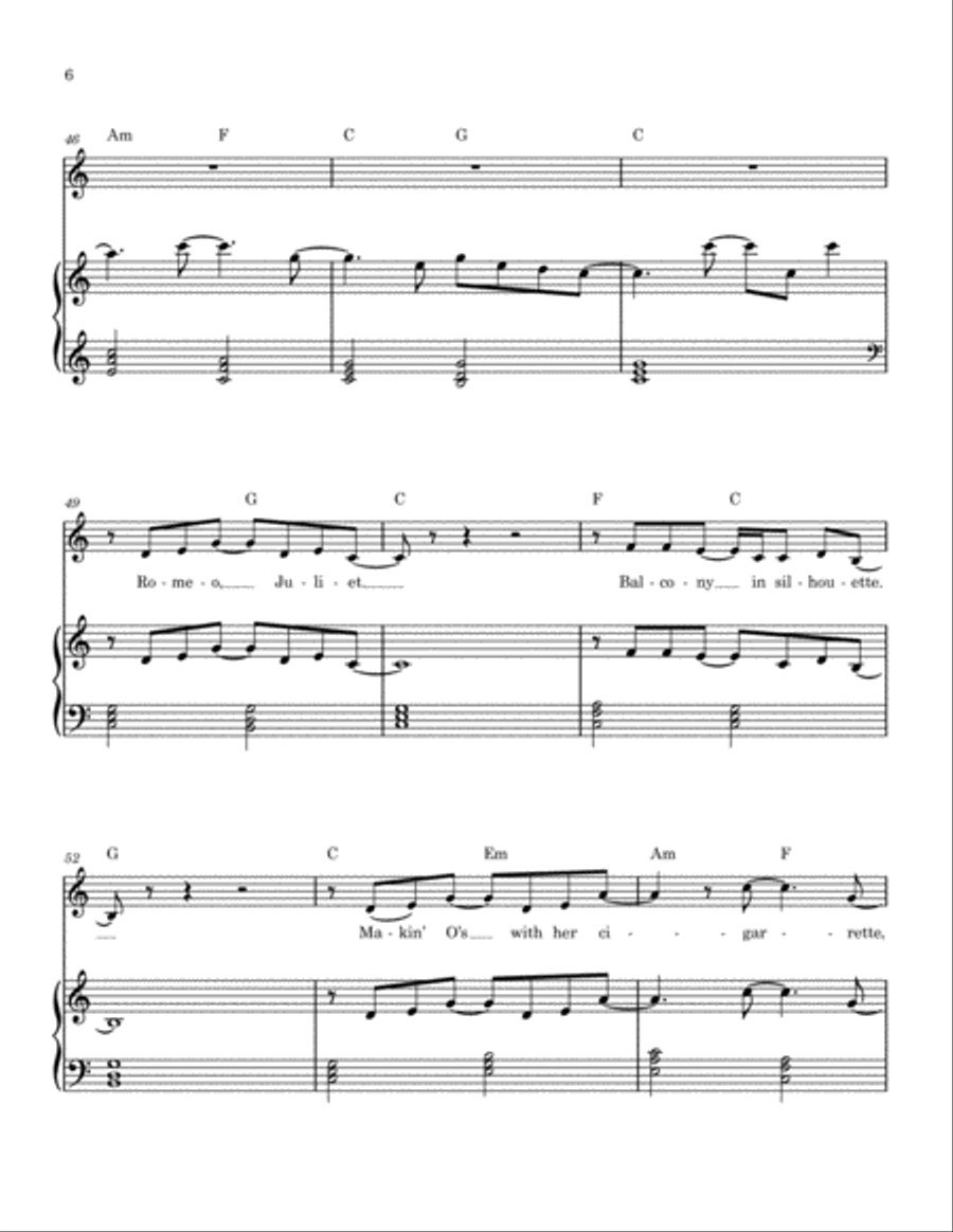 Flapper Girl Voice scores gallery preview page 6