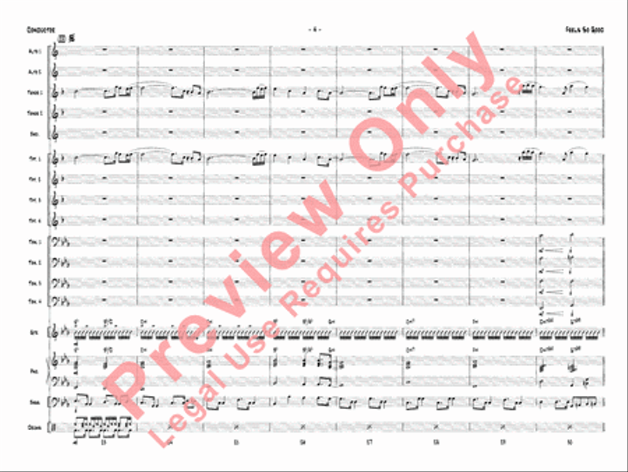 Feels So Good Feels So Good Jazz Ensemble scores gallery preview page 7