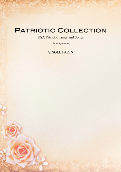 Patriotic Collection for string quartet (Part score)