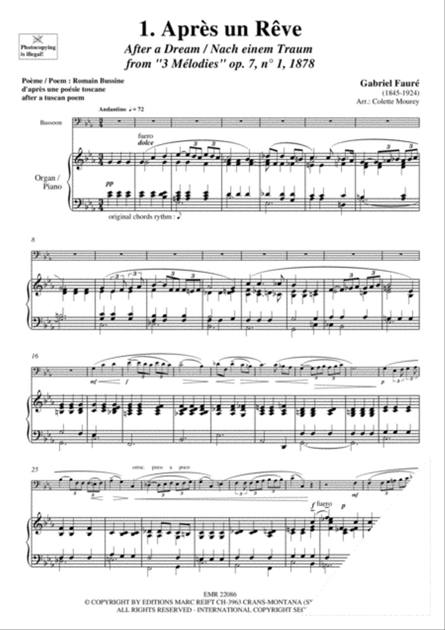 20 Greatest Meditations Bassoon Solo scores gallery preview page 3