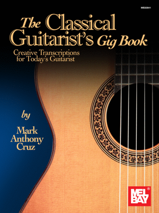 Book cover for The Classical Guitarist's Gig Book