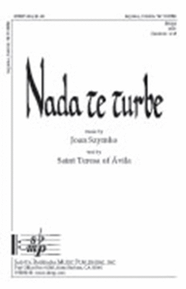 Book cover for Nada te turbe - SSAA Octavo