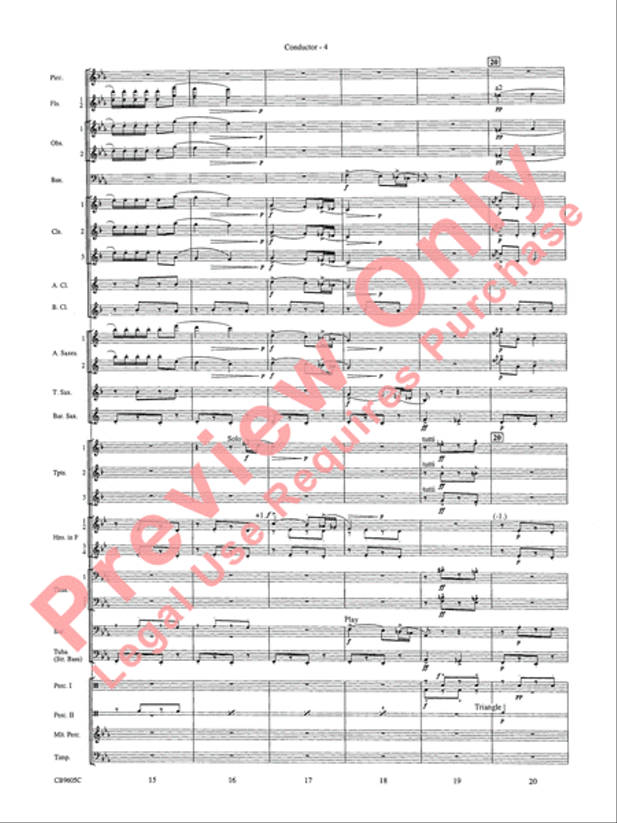 The Symphonic Gershwin The Symphonic Gershwin Concert Band scores gallery preview page 8