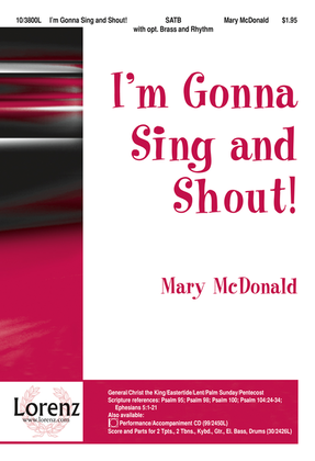 Book cover for I'm Gonna Sing and Shout!
