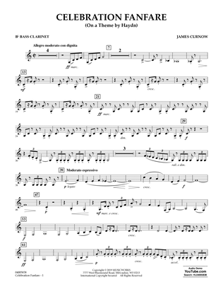 Celebration Fanfare (On a Theme by Haydn) - Bb Bass Clarinet