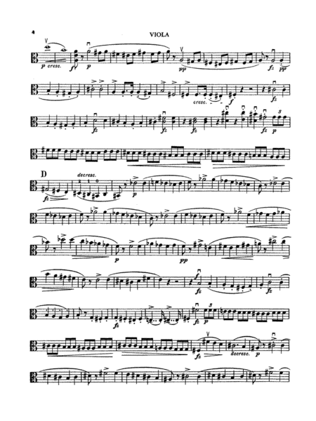 String Quintet in C Major, Op. 163: Viola