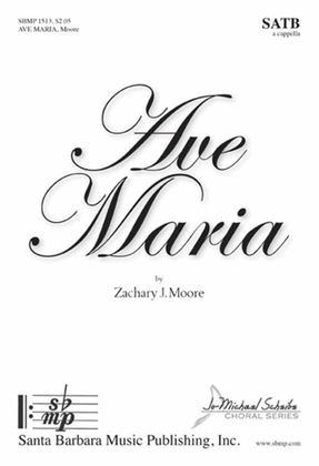 Book cover for Ave Maria - SATB Octavo