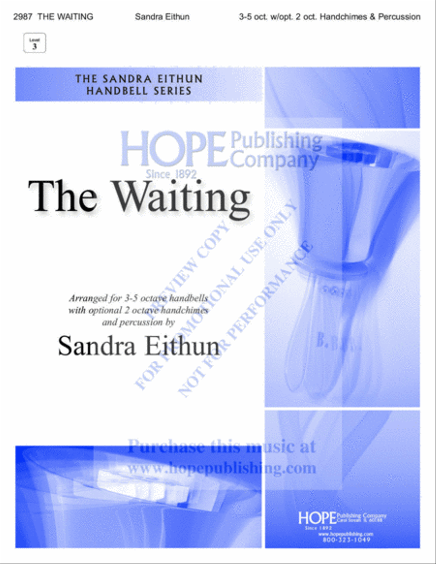 THE WAITING for 3-5 octaves with opt 2 oct. handchimes and perc. 5-Octaves scores gallery preview page 2